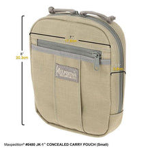Load image into Gallery viewer, JK-1 Concealed Carry Pouch (Small)