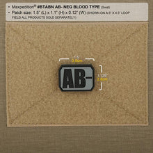 Load image into Gallery viewer, AB- Blood Type Morale Patch