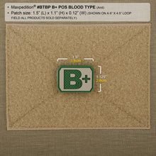 Load image into Gallery viewer, B+ Blood Type Morale Patch