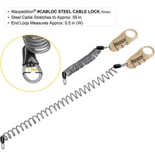 Load image into Gallery viewer, Steel Cable Lock
