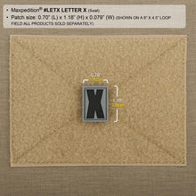 Load image into Gallery viewer, Letter X Morale Patch