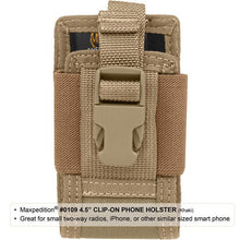Load image into Gallery viewer, 4.5" Clip-On Phone Holster (CLOSEOUT. FINAL SALE.)
