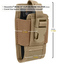 Load image into Gallery viewer, 4.5" Clip-On Phone Holster (CLOSEOUT. FINAL SALE.)
