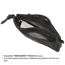 Load image into Gallery viewer, Moire Pouch 8" x 6"

