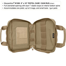 Load image into Gallery viewer, 8" x 10" Pistol Case/Gun Rug
