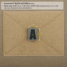 Load image into Gallery viewer, Letter A Morale Patch
