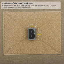 Load image into Gallery viewer, Letter B Morale Patch
