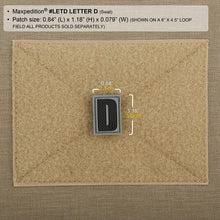 Load image into Gallery viewer, Letter D Morale Patch
