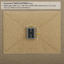Load image into Gallery viewer, Letter H Morale Patch
