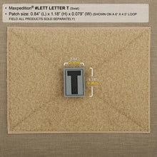Load image into Gallery viewer, Letter T Morale Patch
