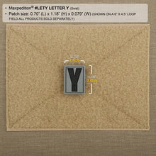 Load image into Gallery viewer, Letter Y Morale Patch
