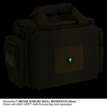 Load image into Gallery viewer, Hi Relief Skull Micro Morale Patch
