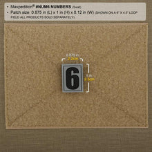 Load image into Gallery viewer, Number 6/9 Morale Patch
