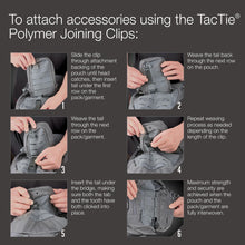 Load image into Gallery viewer, TacTie PJC3 Polymer Joining Clips (Pack of 6)
