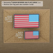 Load image into Gallery viewer, Reverse USA Flag Morale Patch (Large)
